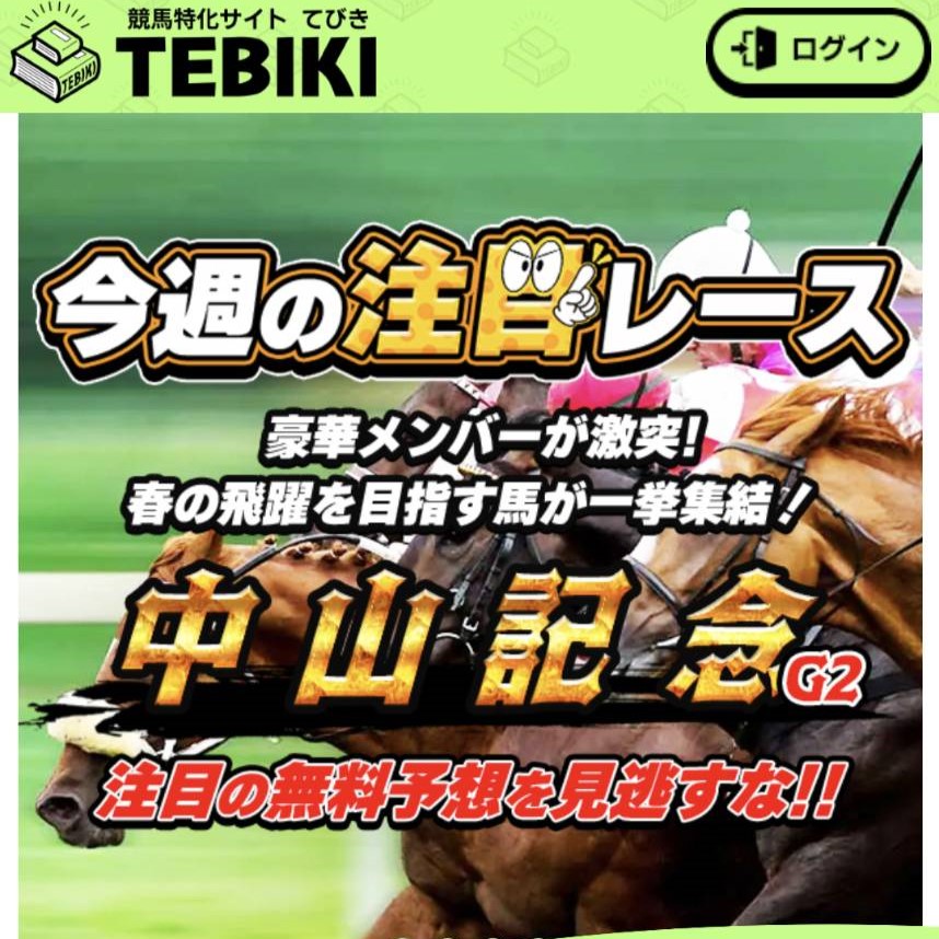 TEBIKIは稼げる競馬予想サイト？当たらない悪質？ユーザーからの口コミ評価をチェック！