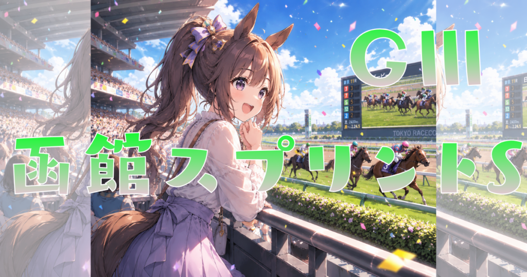 サマースプリントシリーズ
第33回 函館スプリントステークス(GⅢ)