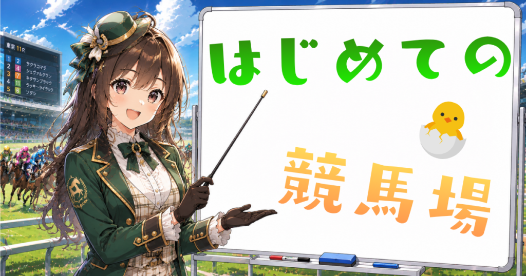 【競馬初心者必見】初めて競馬場に行く人向け完全ガイド!持ち物・楽しみ方・注意点を女子目線で解説♡
